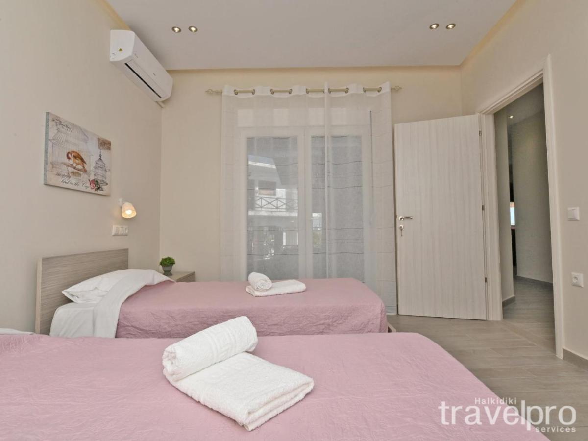 Sabbia Apartments Seafront By Rentalspro Services - Nea Moudania Halkidiki 外观 照片