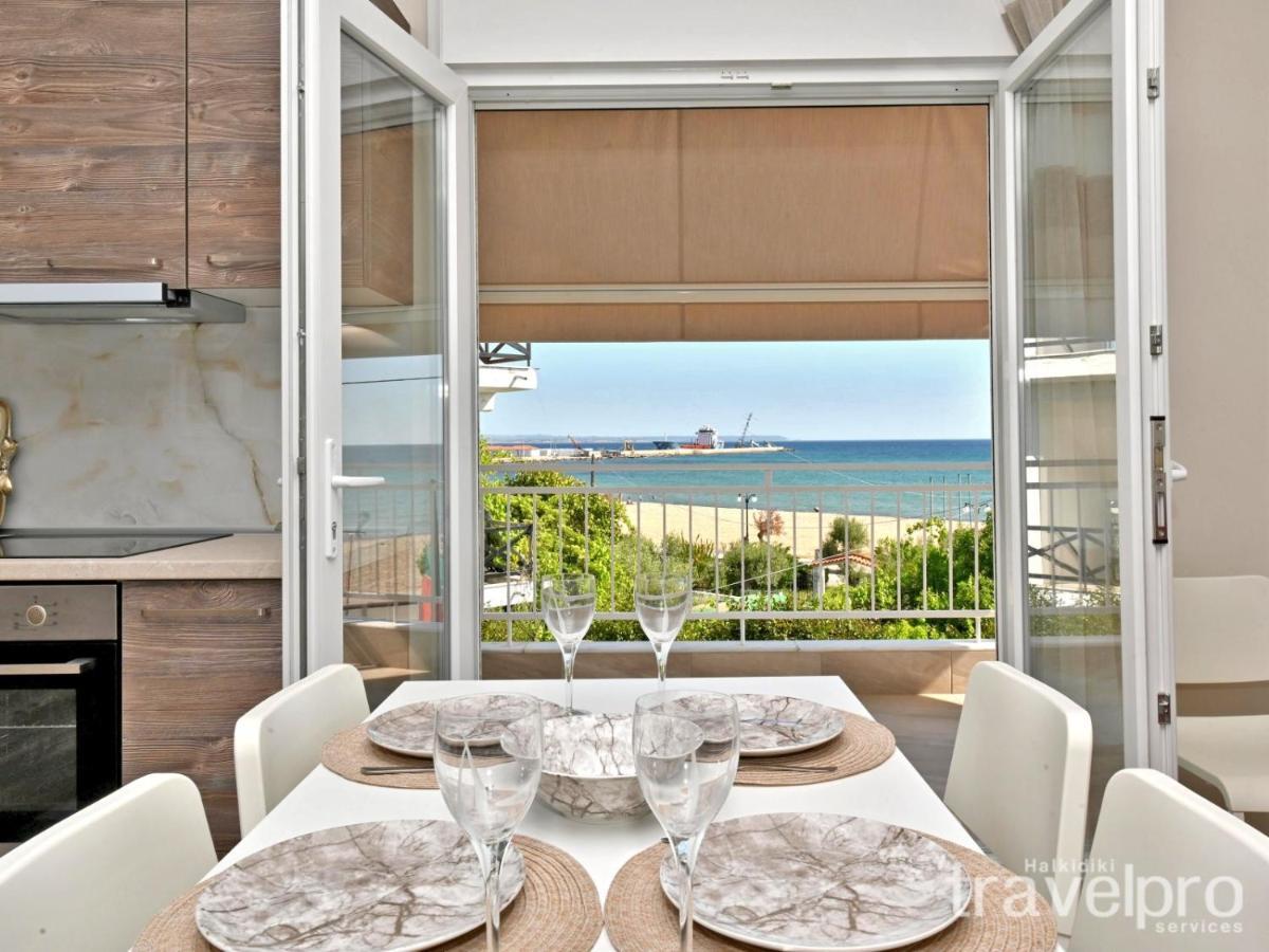 Sabbia Apartments Seafront By Rentalspro Services - Nea Moudania Halkidiki 外观 照片