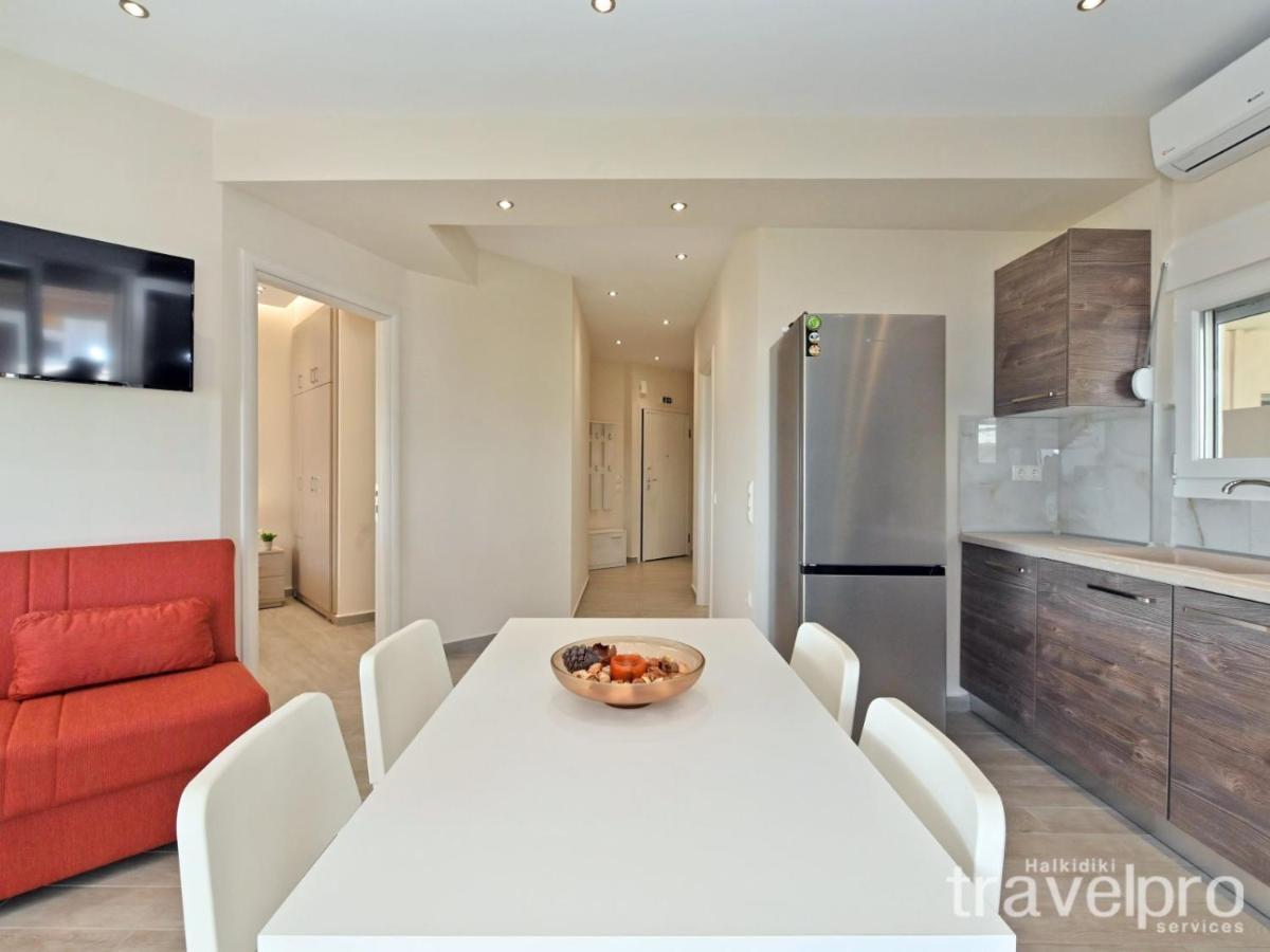 Sabbia Apartments Seafront By Rentalspro Services - Nea Moudania Halkidiki 外观 照片